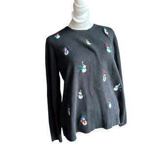 Designers Originals Studio Black Christmas Sweater